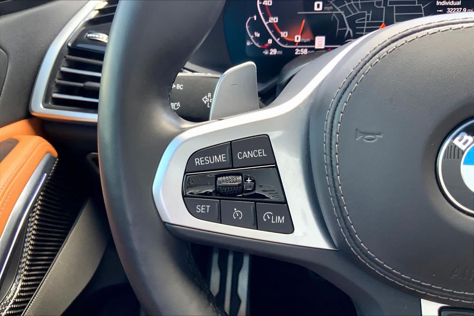 2023 BMW X6 M50i Mineral White Metallic at BMW of West Houston