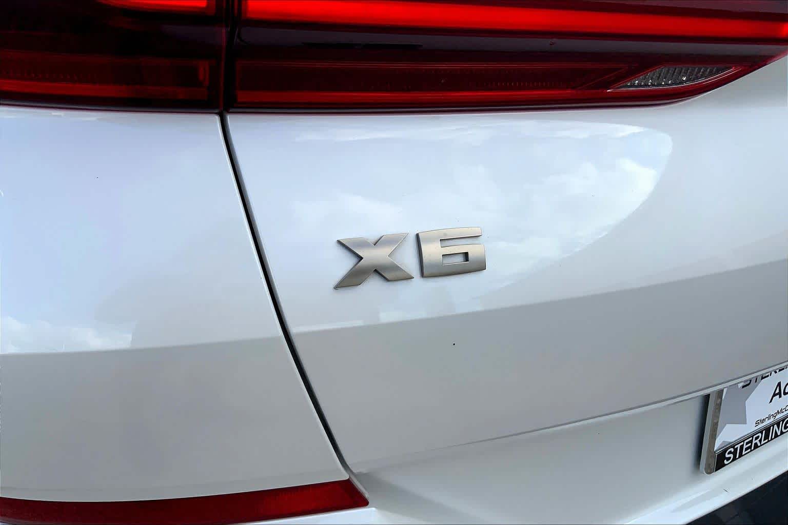 2023 BMW X6 M50i Mineral White Metallic at BMW of West Houston