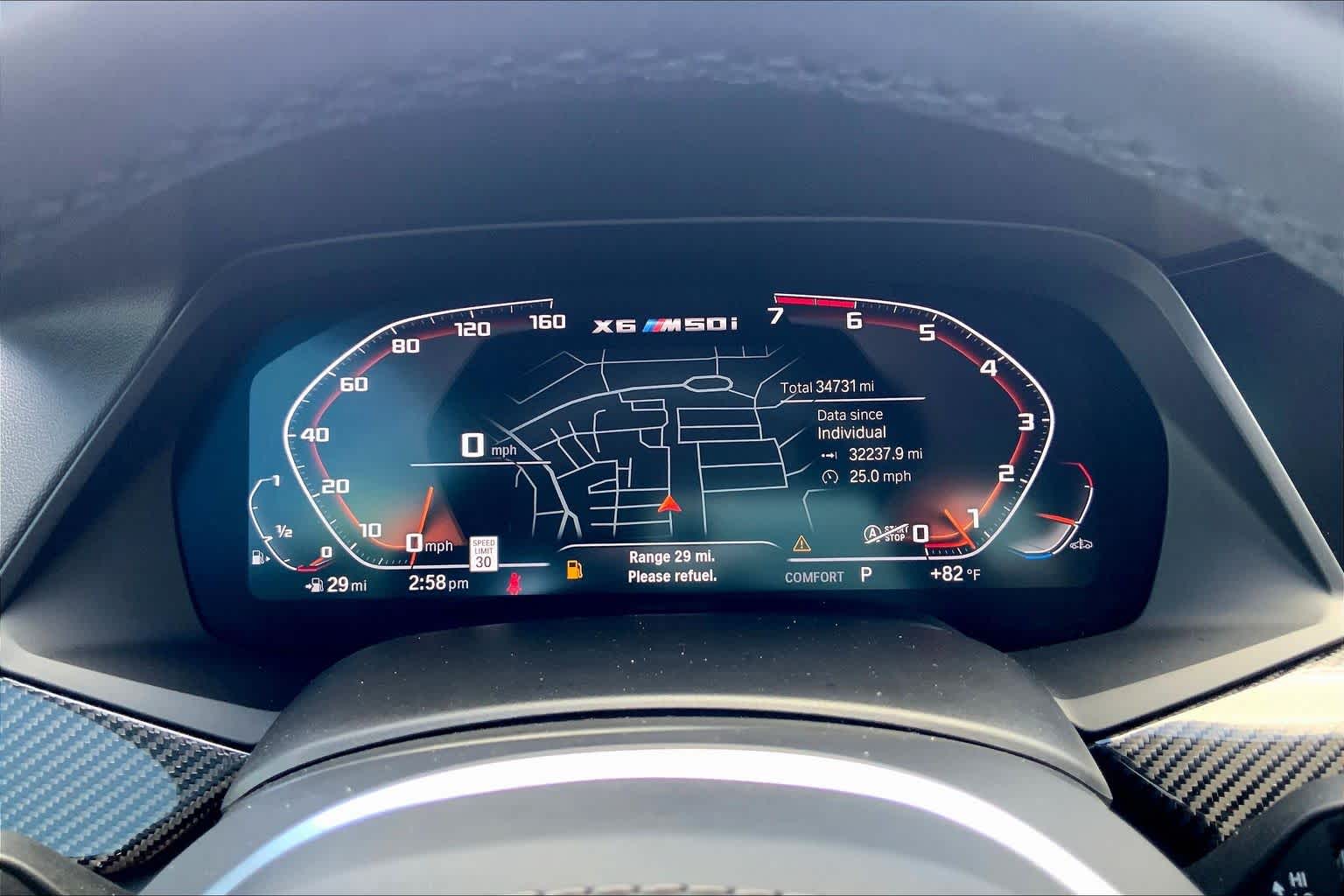 2023 BMW X6 M50i Mineral White Metallic at BMW of West Houston