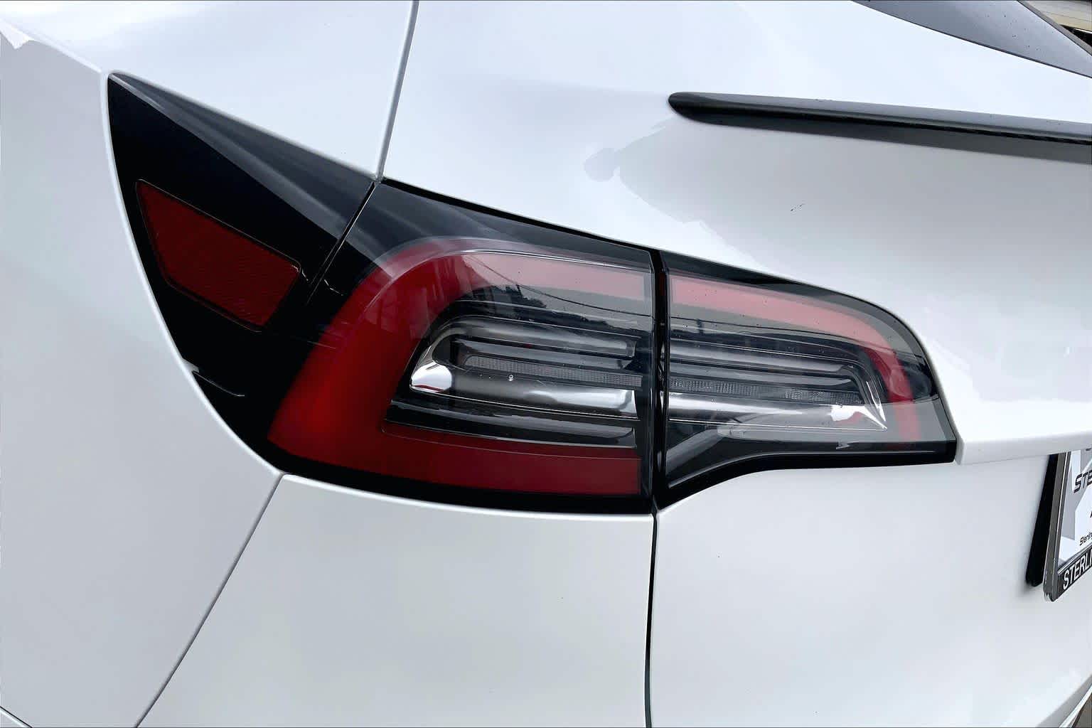 2022 Tesla Model Y Performance Pearl White Multi-Coat at AutoNation Ford Gulf Fwy