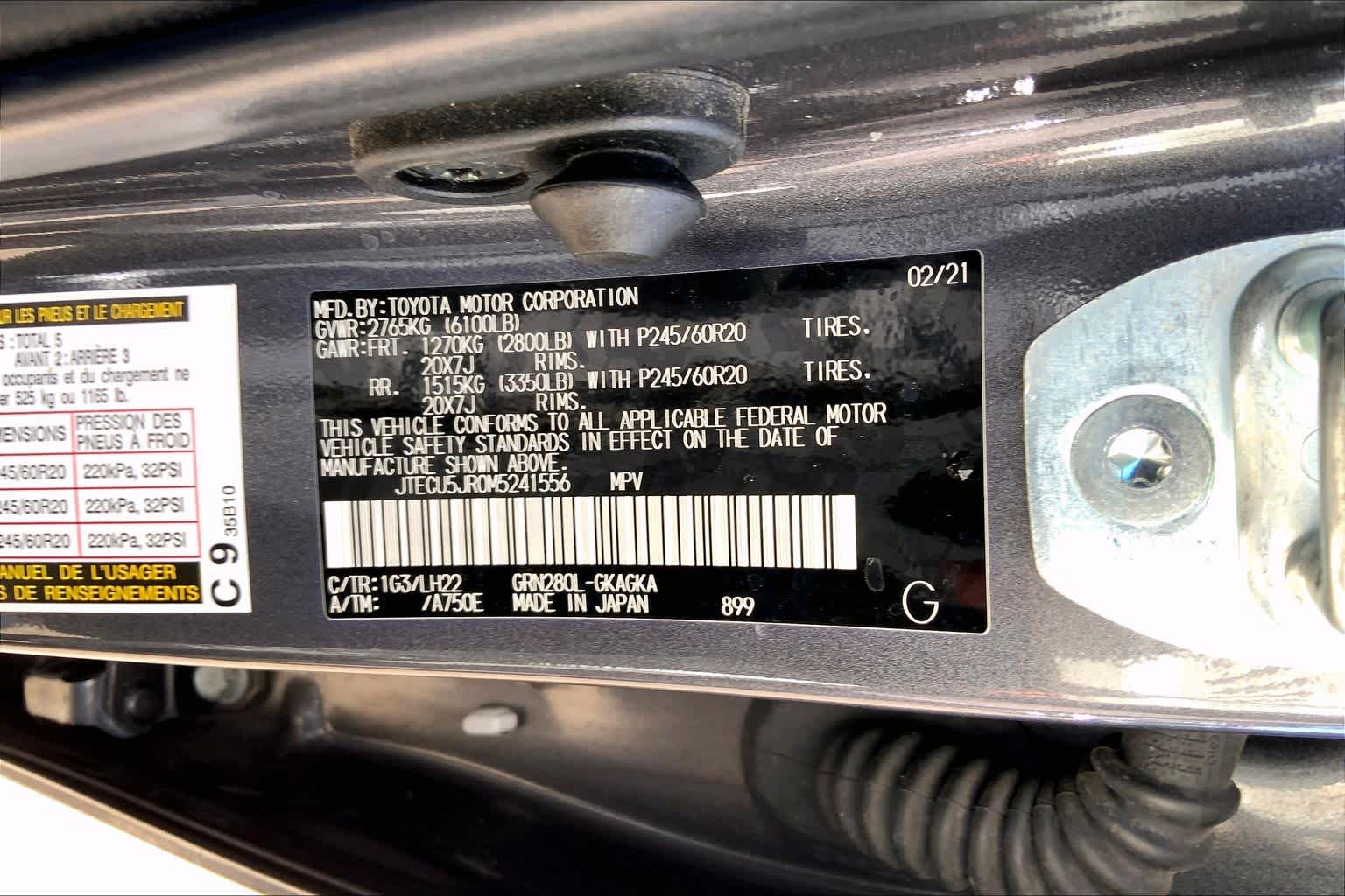 2021 Toyota 4Runner Nightshade Magnetic Gray Metallic at Friendly Ford Crosby