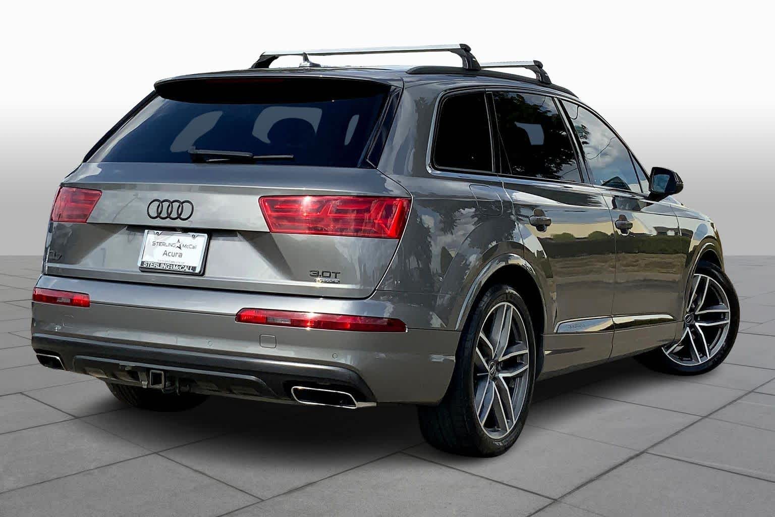 2017 Audi Q7 Prestige Graphite Gray Metallic at Sterling McCall Lexus