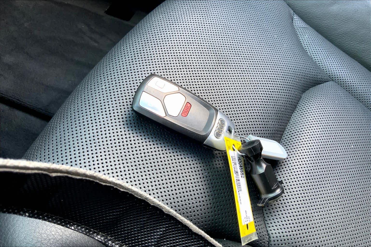 2017 Audi Q7 Prestige Graphite Gray Metallic at Sterling McCall Lexus