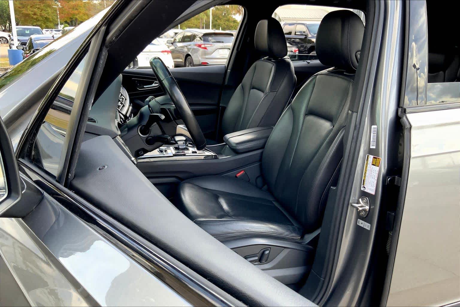 2017 Audi Q7 Prestige Graphite Gray Metallic at Sterling McCall Lexus
