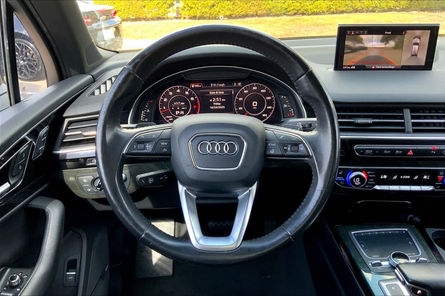 2017 Audi Q7 Prestige Graphite Gray Metallic at Sterling McCall Lexus