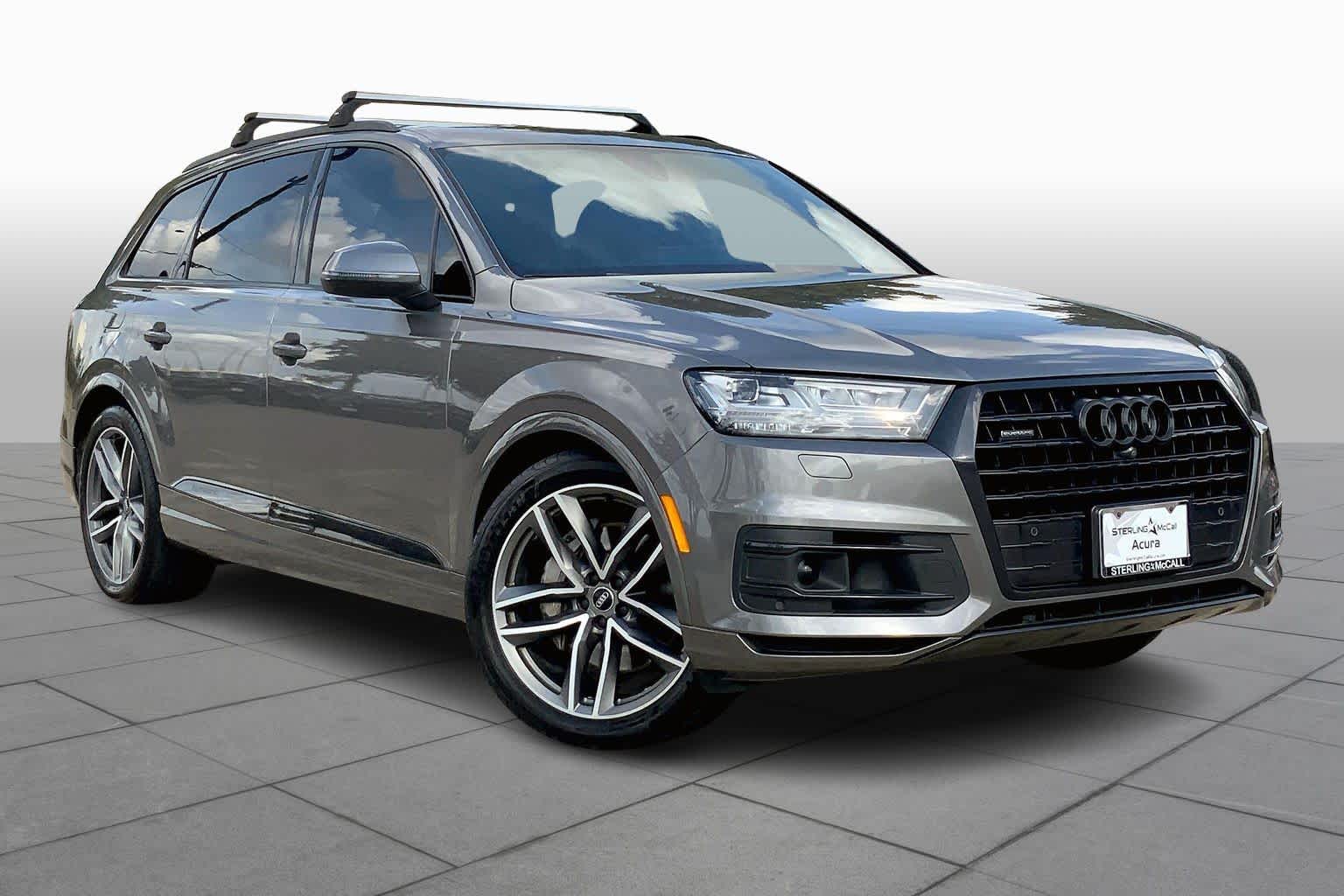 2017 Audi Q7 Prestige Graphite Gray Metallic at Sterling McCall Lexus