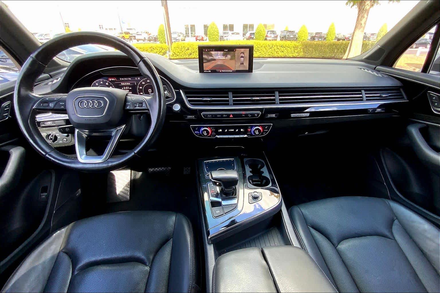 2017 Audi Q7 Prestige Graphite Gray Metallic at Sterling McCall Lexus