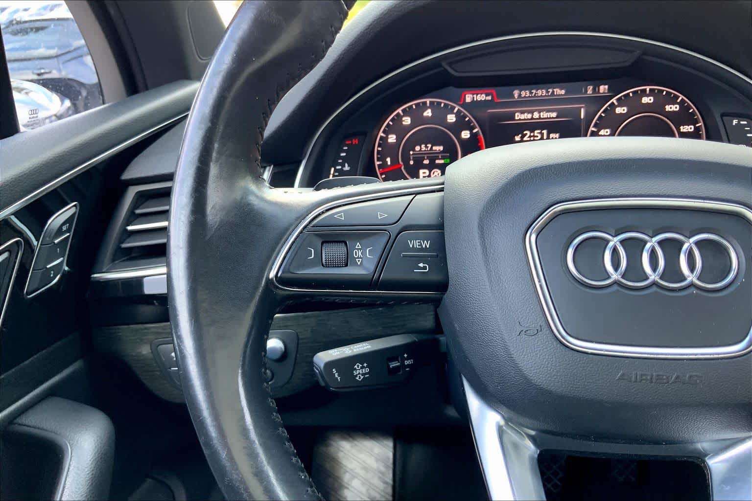 2017 Audi Q7 Prestige Graphite Gray Metallic at Sterling McCall Lexus