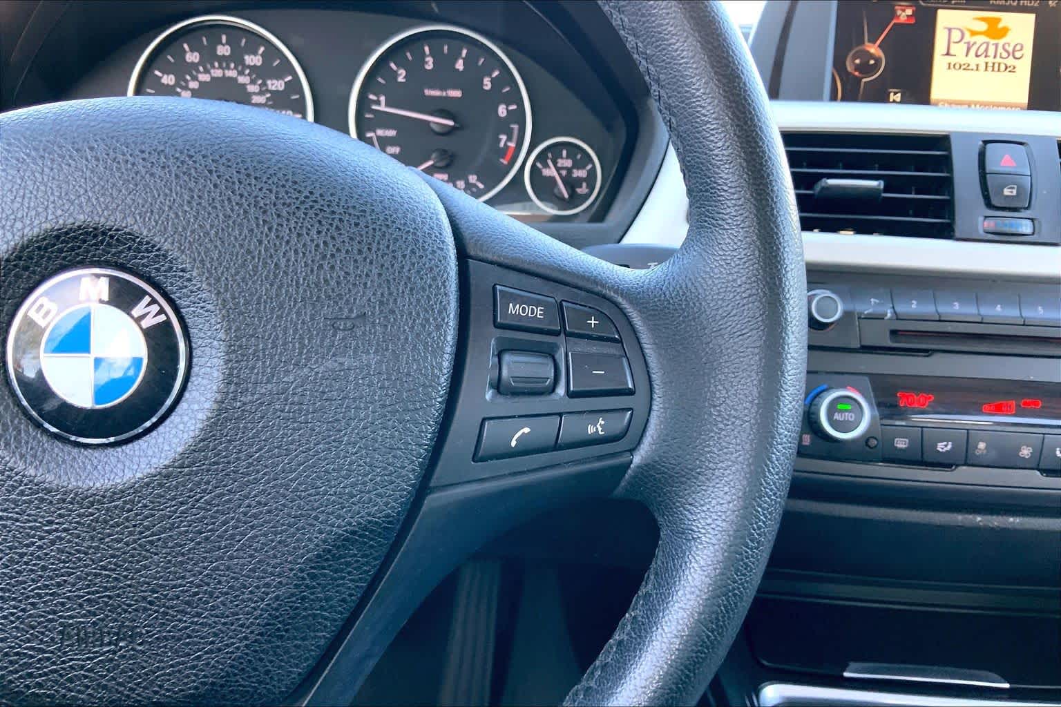 2015 BMW 3 Series 320i Mineral White Metallic at BMW of West Houston