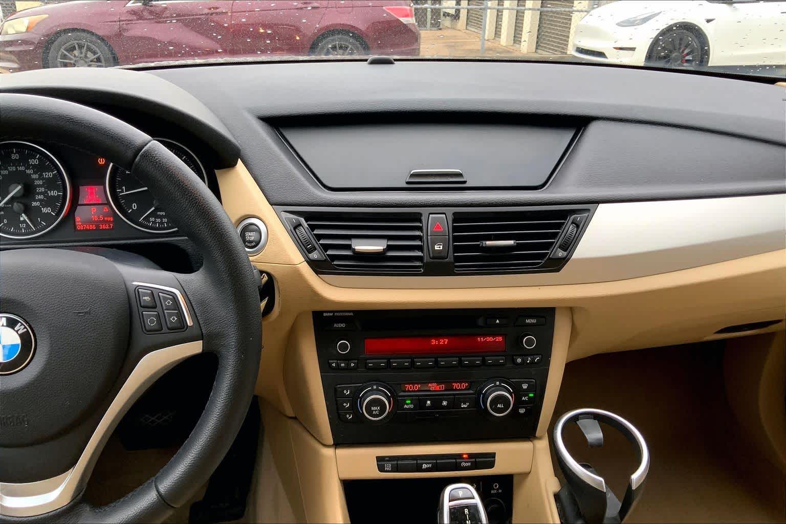 2014 BMW X1 sDrive28i Black Sapphire Metallic at Lexus Southwest Houston