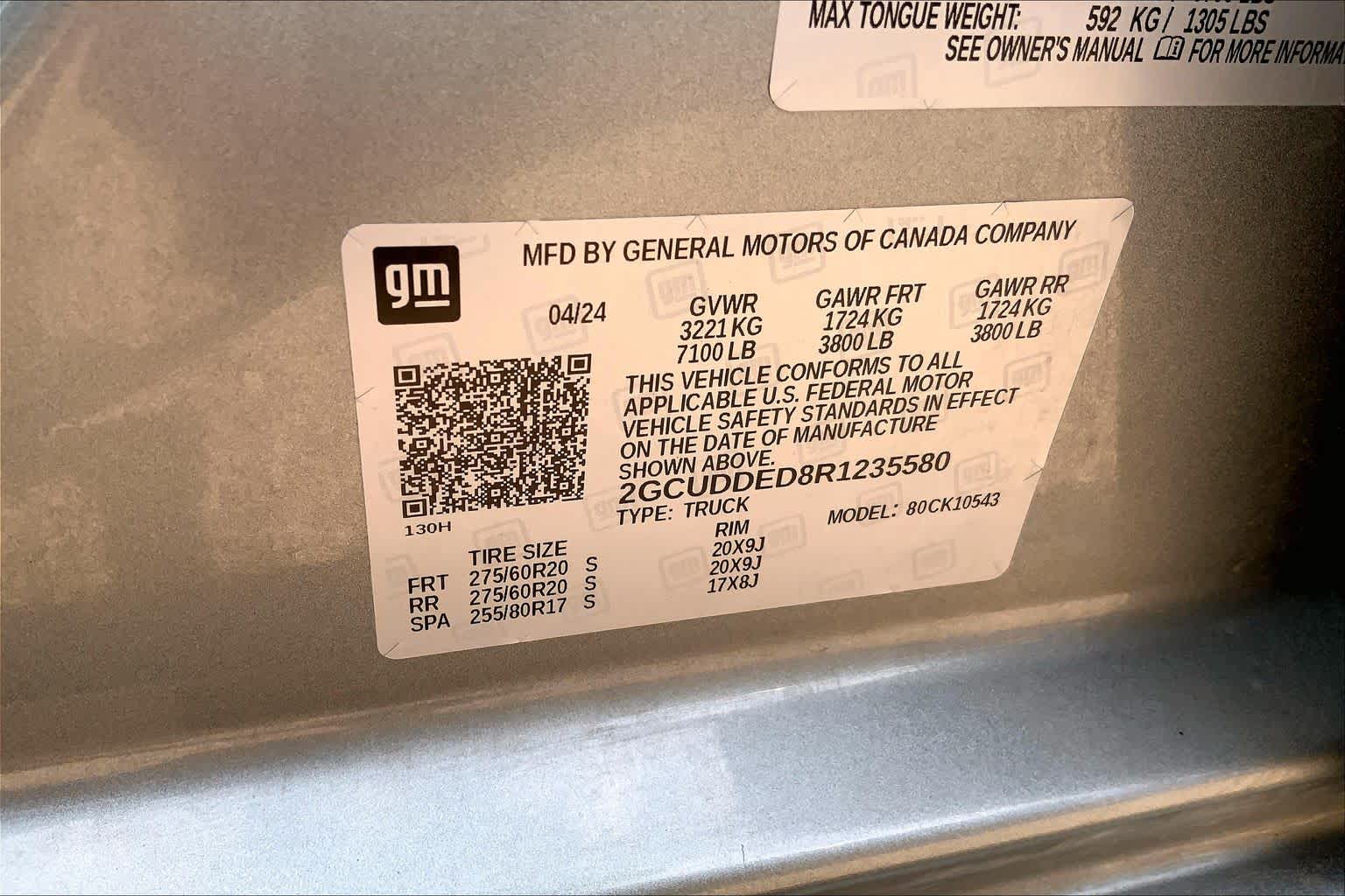 Certified Used 2024 Sterling Gray Metallic Chevrolet LT image 37