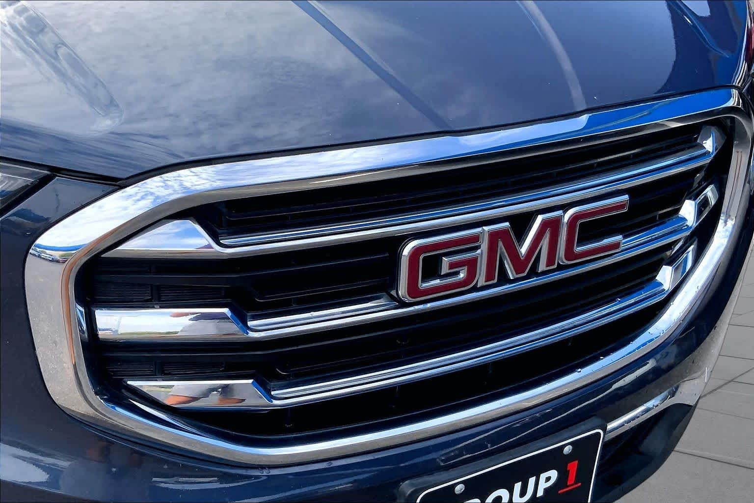Used 2019 BLUE STEEL METALLIC GMC SLT image 30