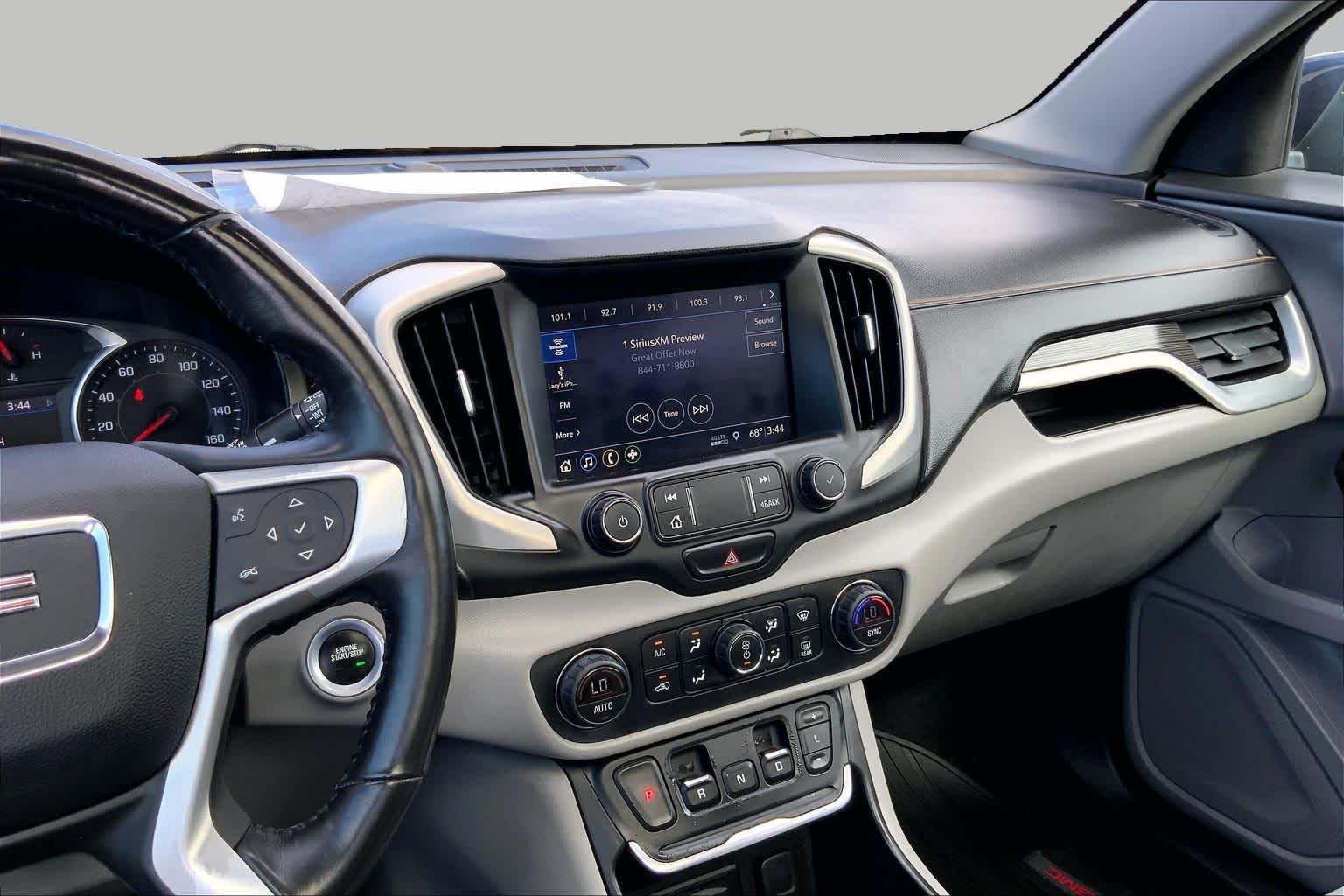 Used 2019 BLUE STEEL METALLIC GMC SLT image 6