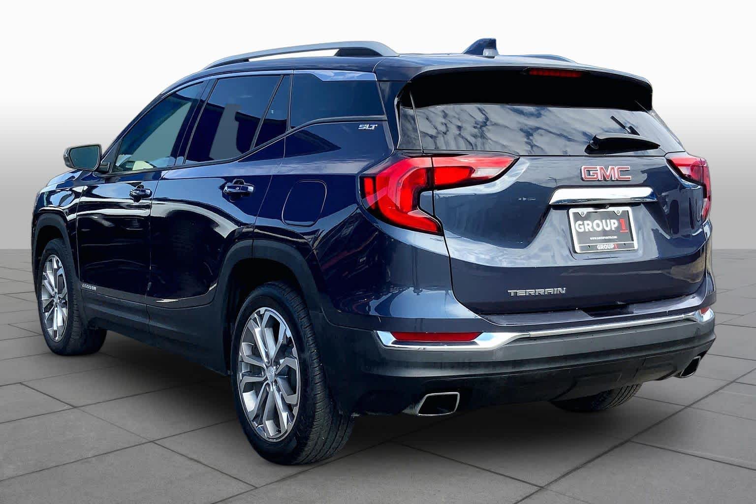 Used 2019 BLUE STEEL METALLIC GMC SLT image 12