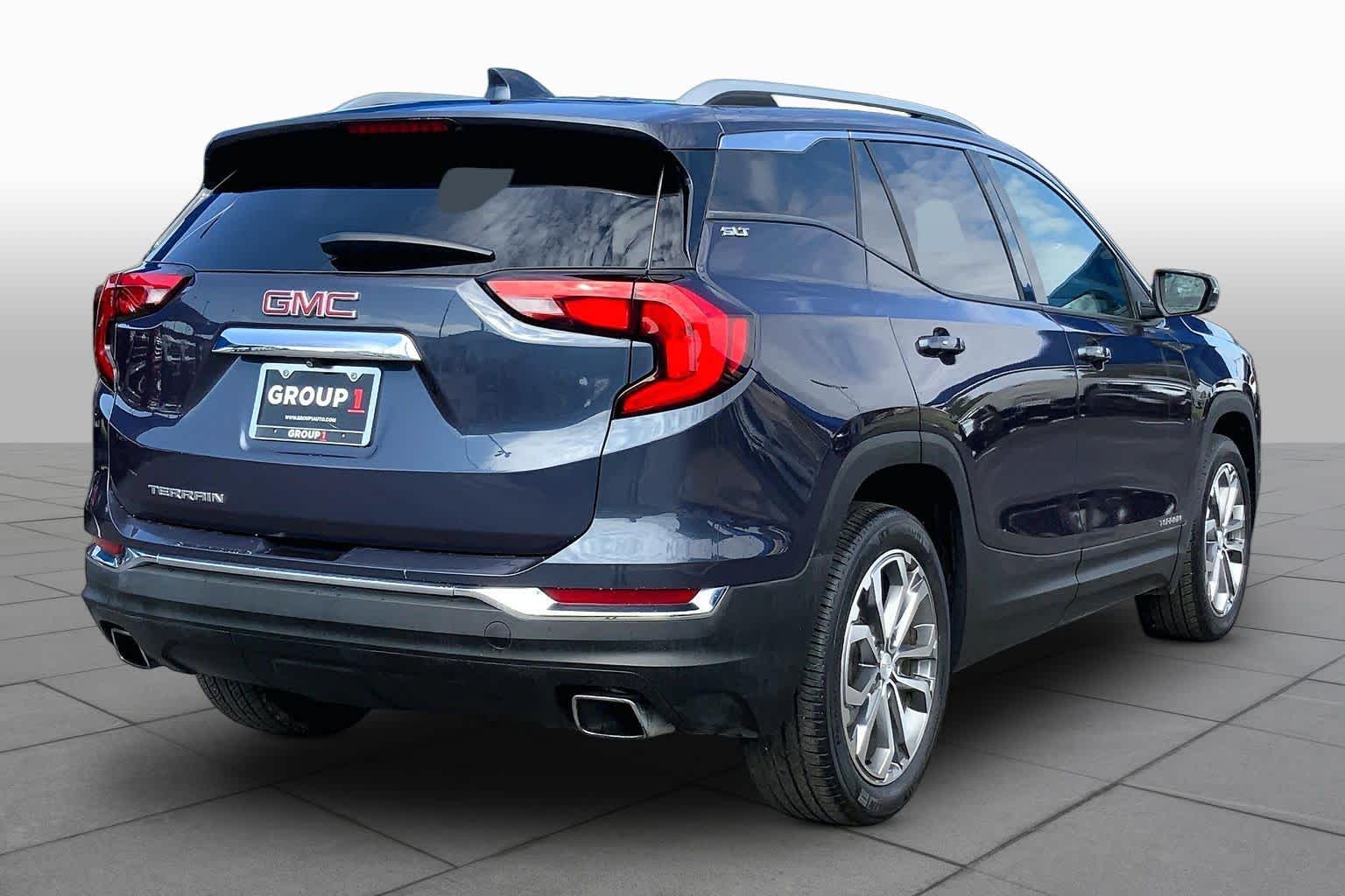 Used 2019 BLUE STEEL METALLIC GMC SLT image 13