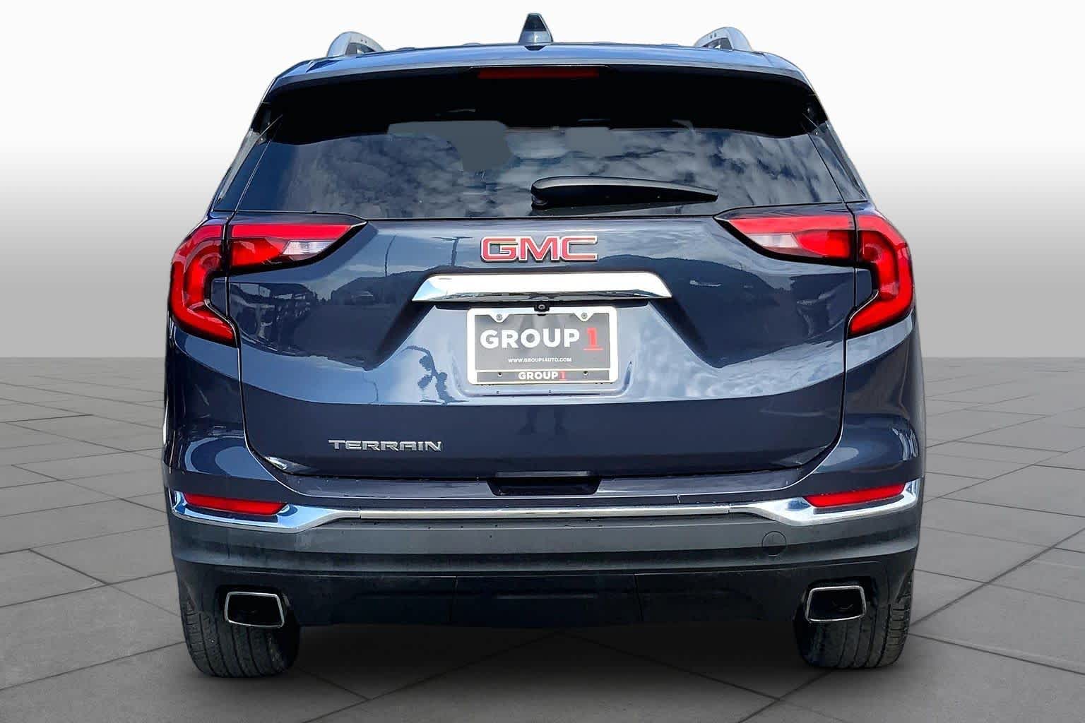 Used 2019 BLUE STEEL METALLIC GMC SLT image 4