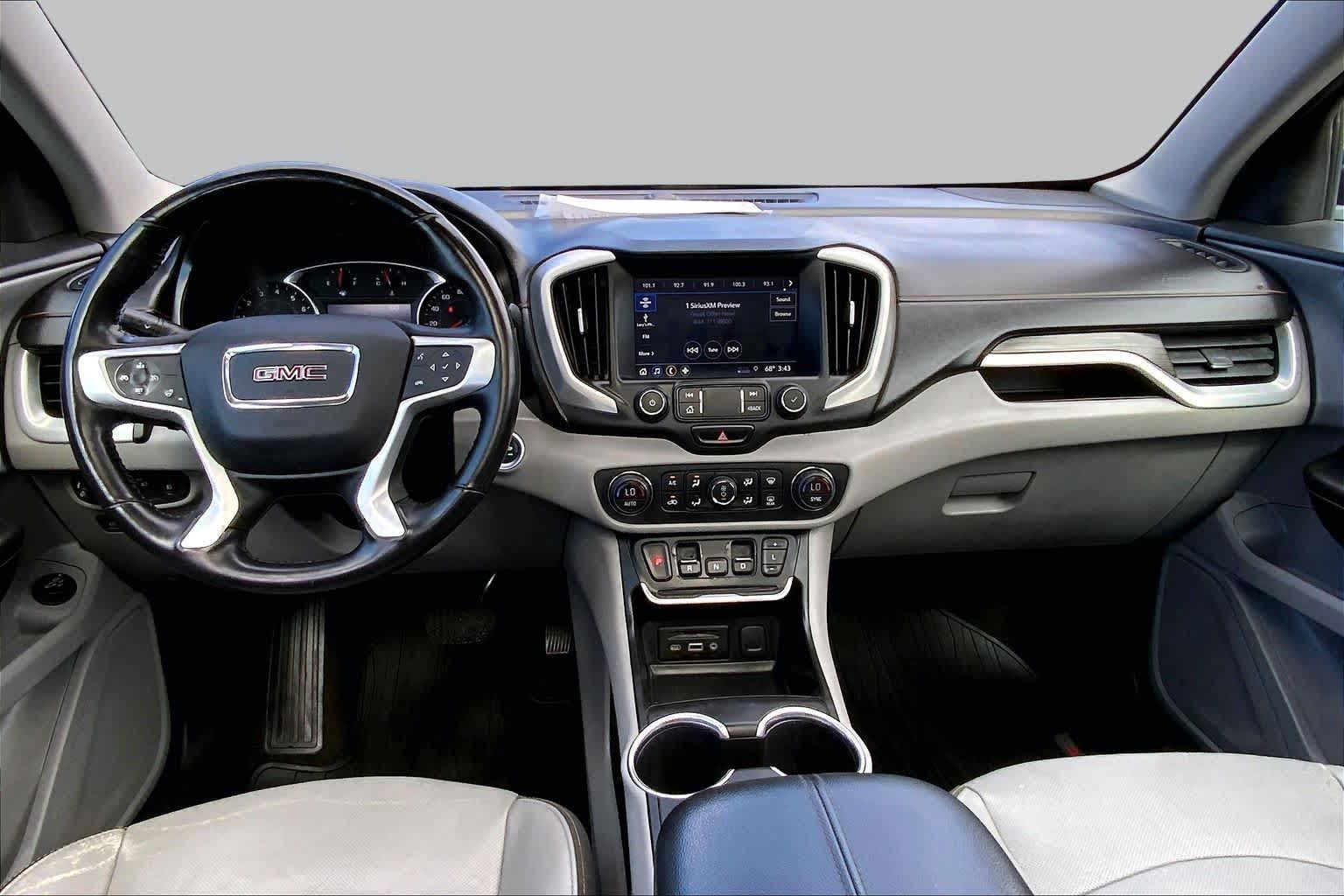 Used 2019 BLUE STEEL METALLIC GMC SLT image 16