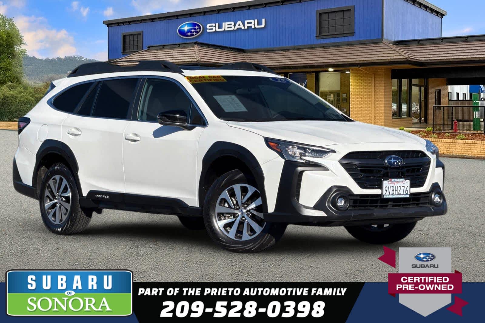Crystal White Pearl 2025 Subaru Outback Premium AWD SUV / Crossover All-Wheel Drive Continuously Variable Transmission