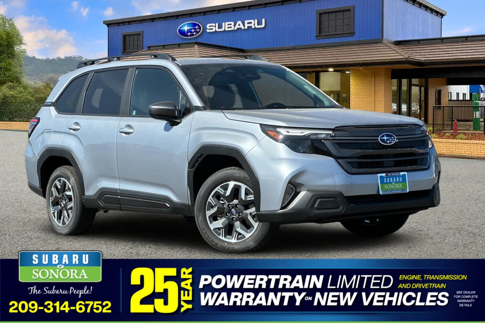 ICE SILV MET 2026 Subaru Forester SUV / Crossover All-Wheel Drive Continuously Variable Transmission