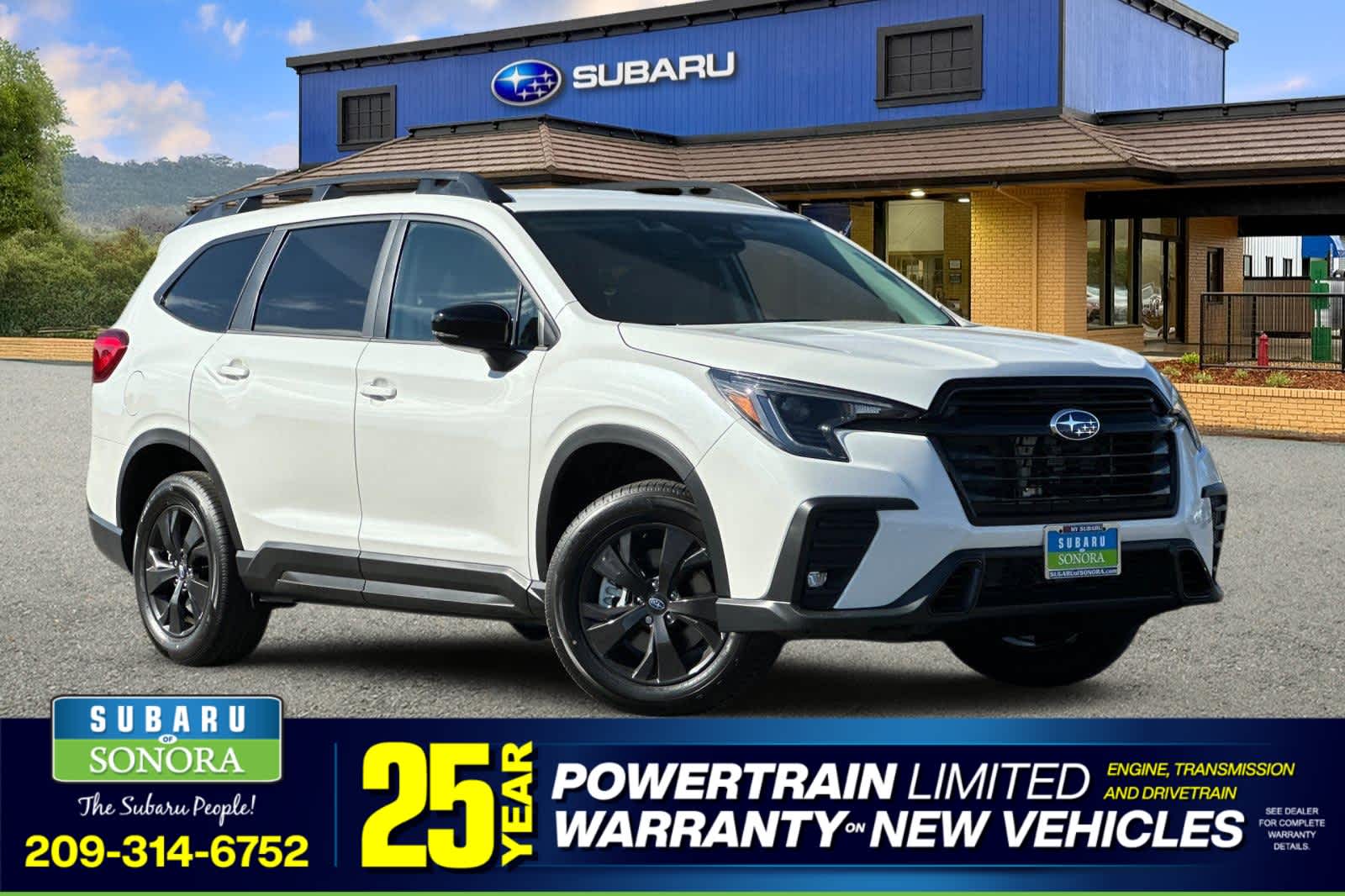 Crystal White Pearl 2026 Subaru Ascent SUV / Crossover All-Wheel Drive Continuously Variable Transmission