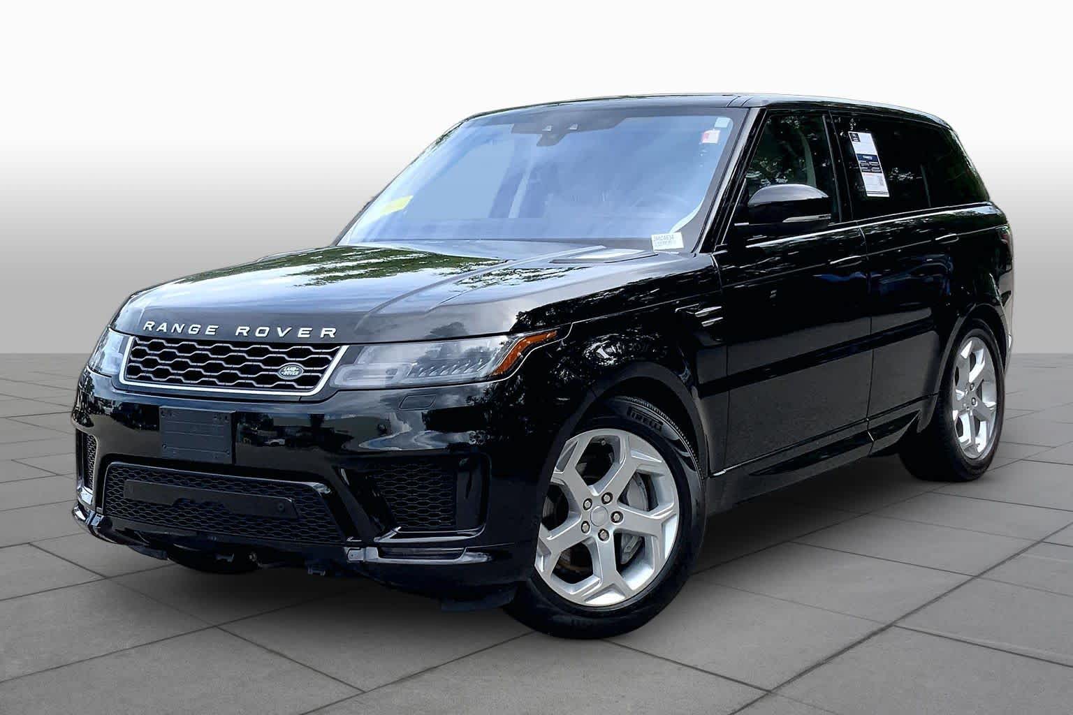 Narvik Black 2018 Land Rover Range Rover Sport SUV / Crossover All-Wheel Drive 8-Speed Automatic
