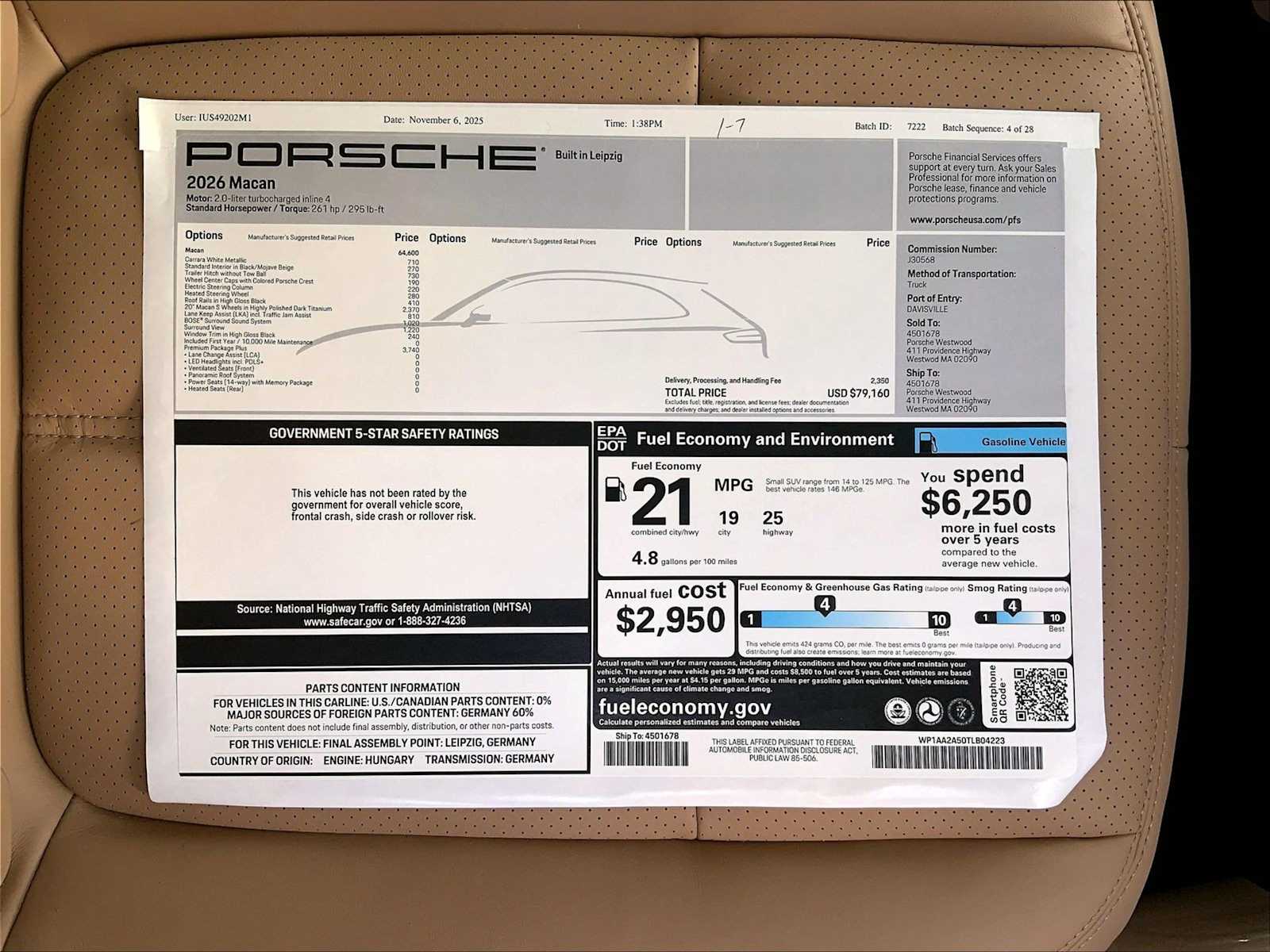 2026 Porsche Macan T - Photo 24