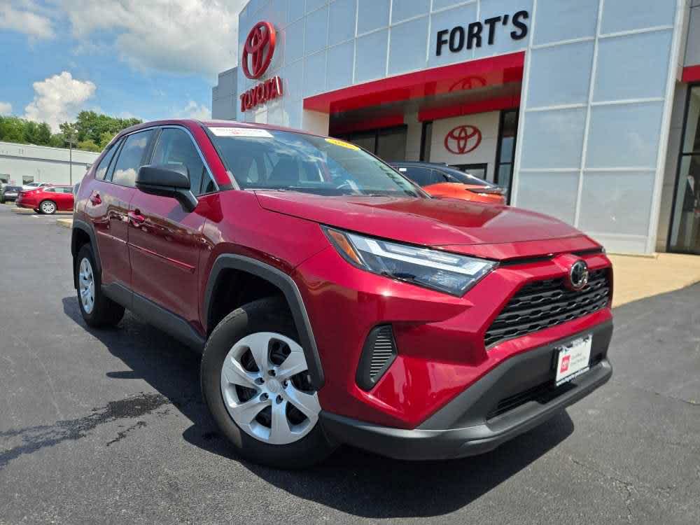Red (Ruby Flare Pearl) 2023 Toyota RAV4 SUV / Crossover Front-Wheel Drive 8-Speed Automatic