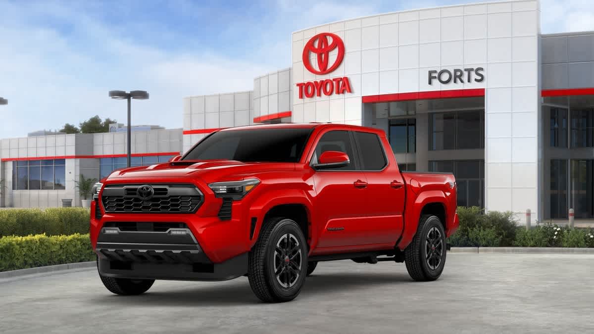 Supersonic Red 2026 Toyota Tacoma TRD Sport Double Cab 4WD Pickup Truck Four-Wheel Drive 8-Speed Automatic