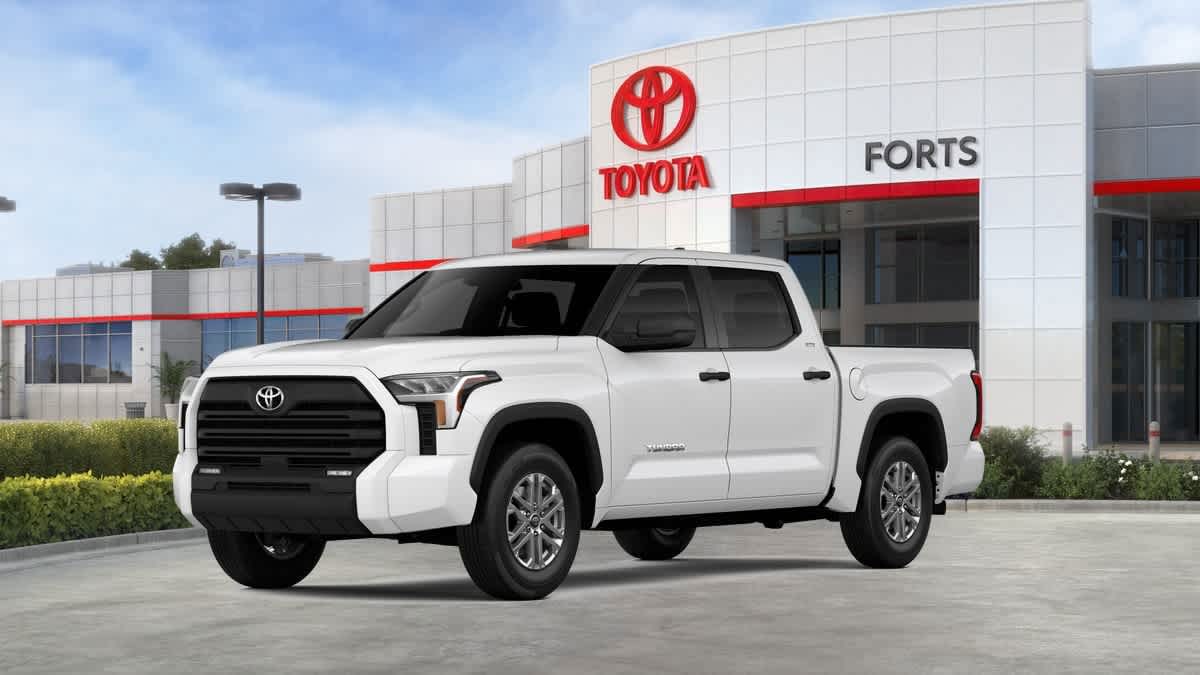 Ice Cap 2026 Toyota Tundra SR5 CrewMax Cab 4WD Pickup Truck Four-Wheel Drive Automatic
