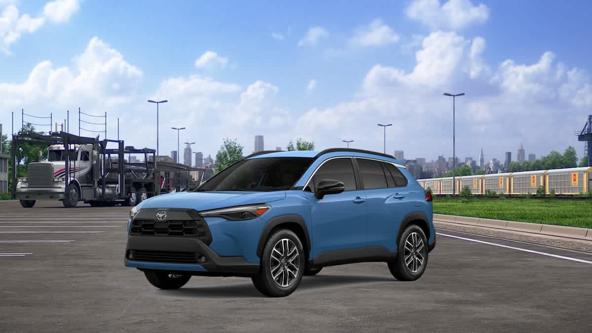 Cavalry Blue 2026 Toyota Corolla Cross XLE AWD SUV / Crossover All-Wheel Drive Continuously Variable Transmission