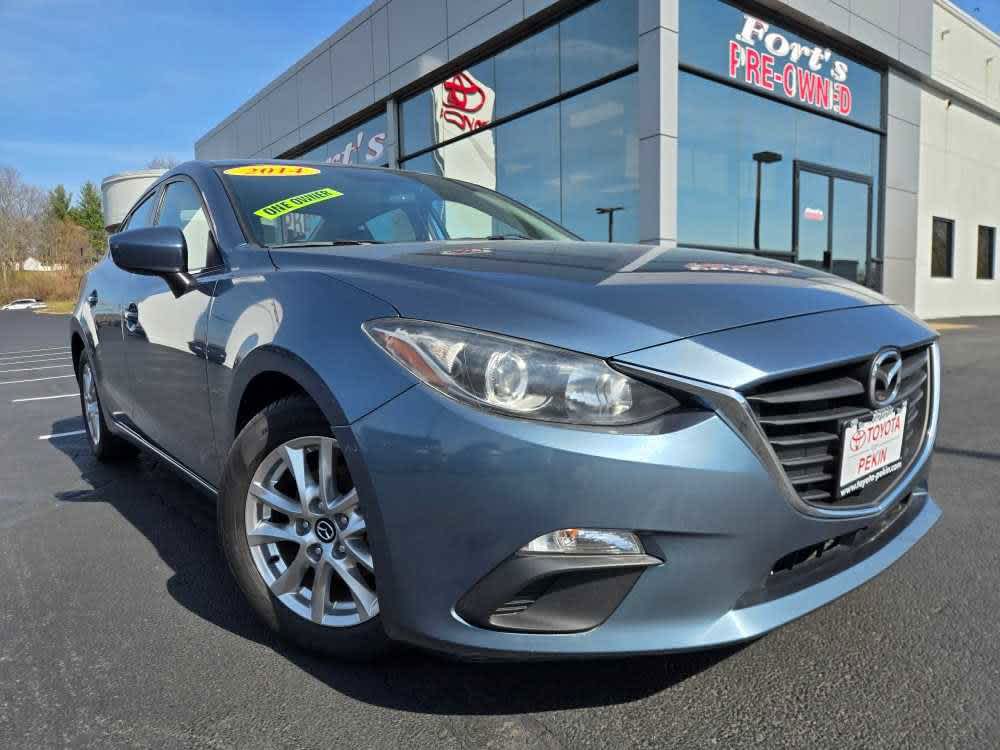 Blue Reflex Mica 2014 Mazda MAZDA3 i Touring Sedan Sedan Front-Wheel Drive 6-Speed Automatic