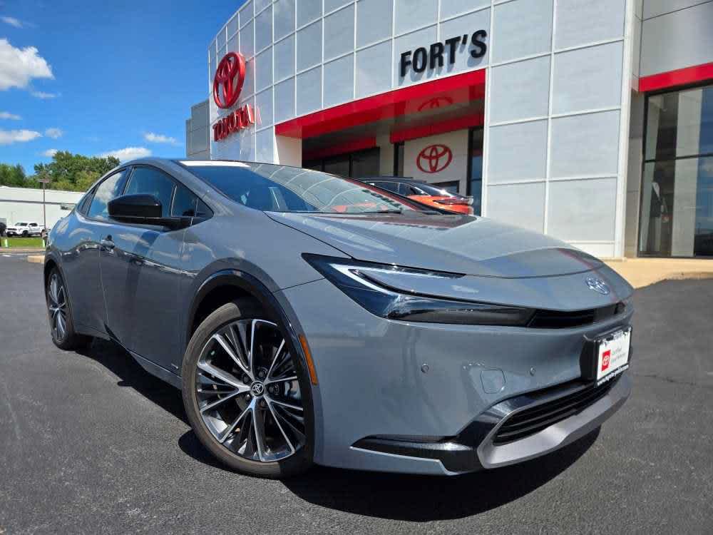 Guardian Gray 2025 Toyota Prius Hatchback All-Wheel Drive Continuously Variable Transmission