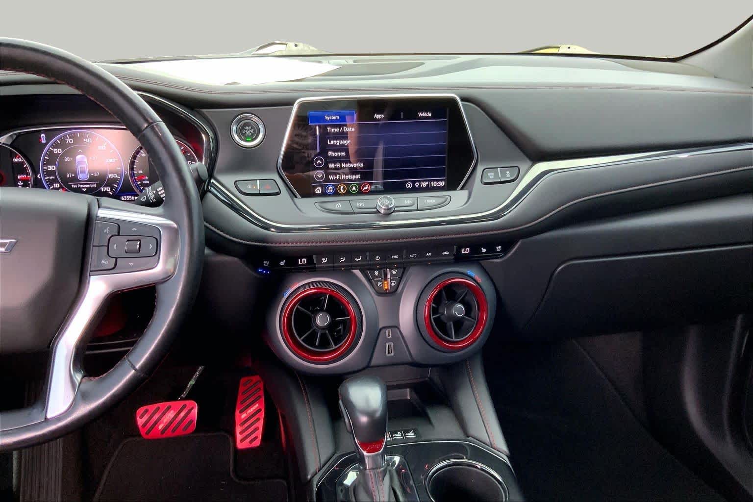 Used 2020 BRIGHT BLUE METALLIC Chevrolet RS image 7