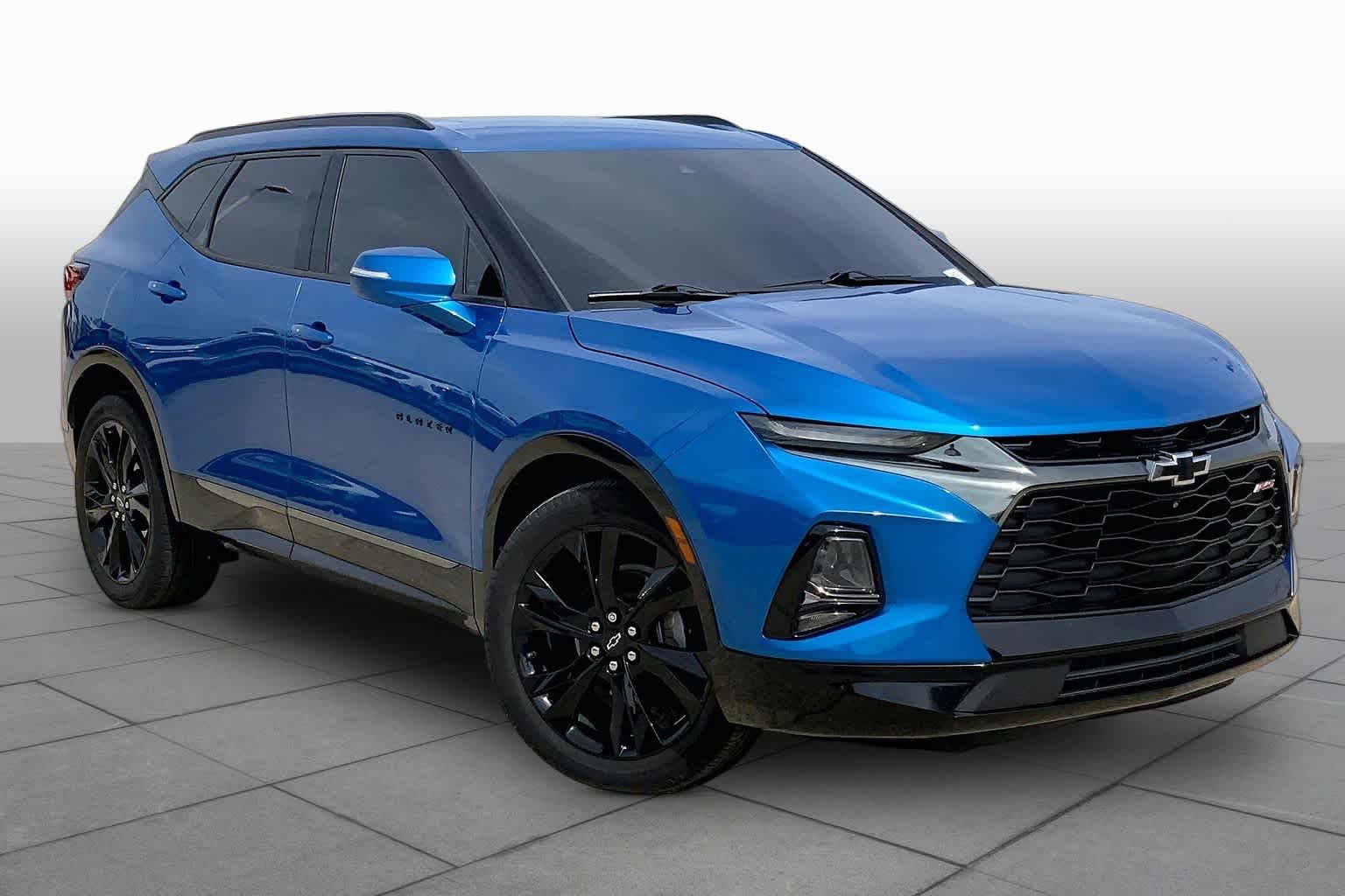Used 2020 BRIGHT BLUE METALLIC Chevrolet RS image 3