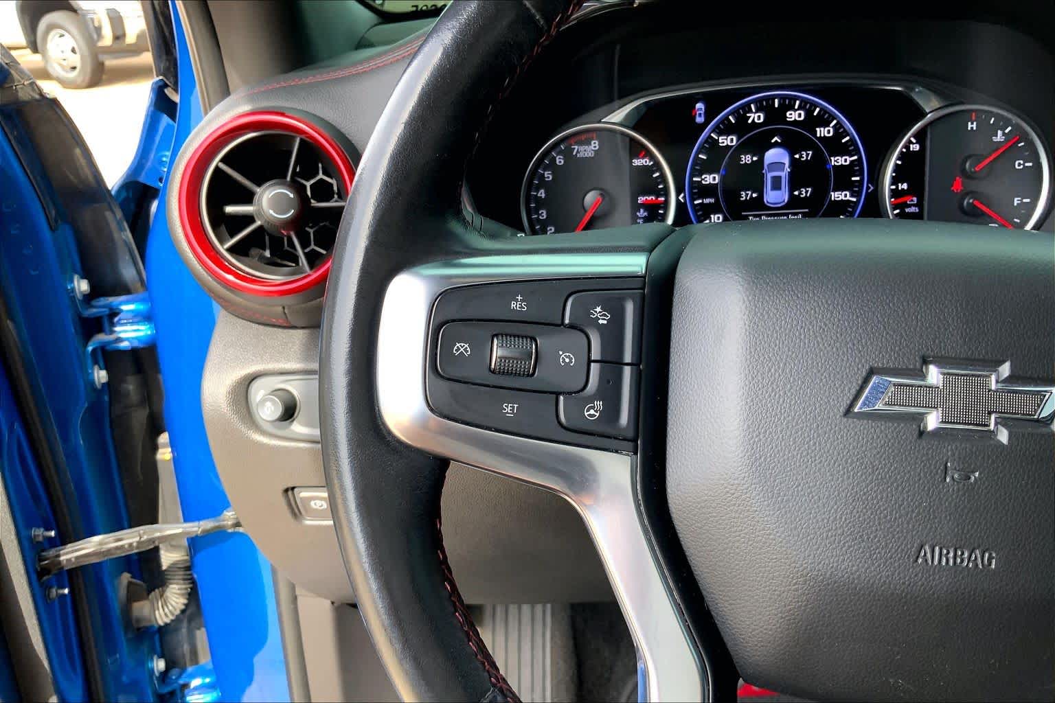 Used 2020 BRIGHT BLUE METALLIC Chevrolet RS image 23