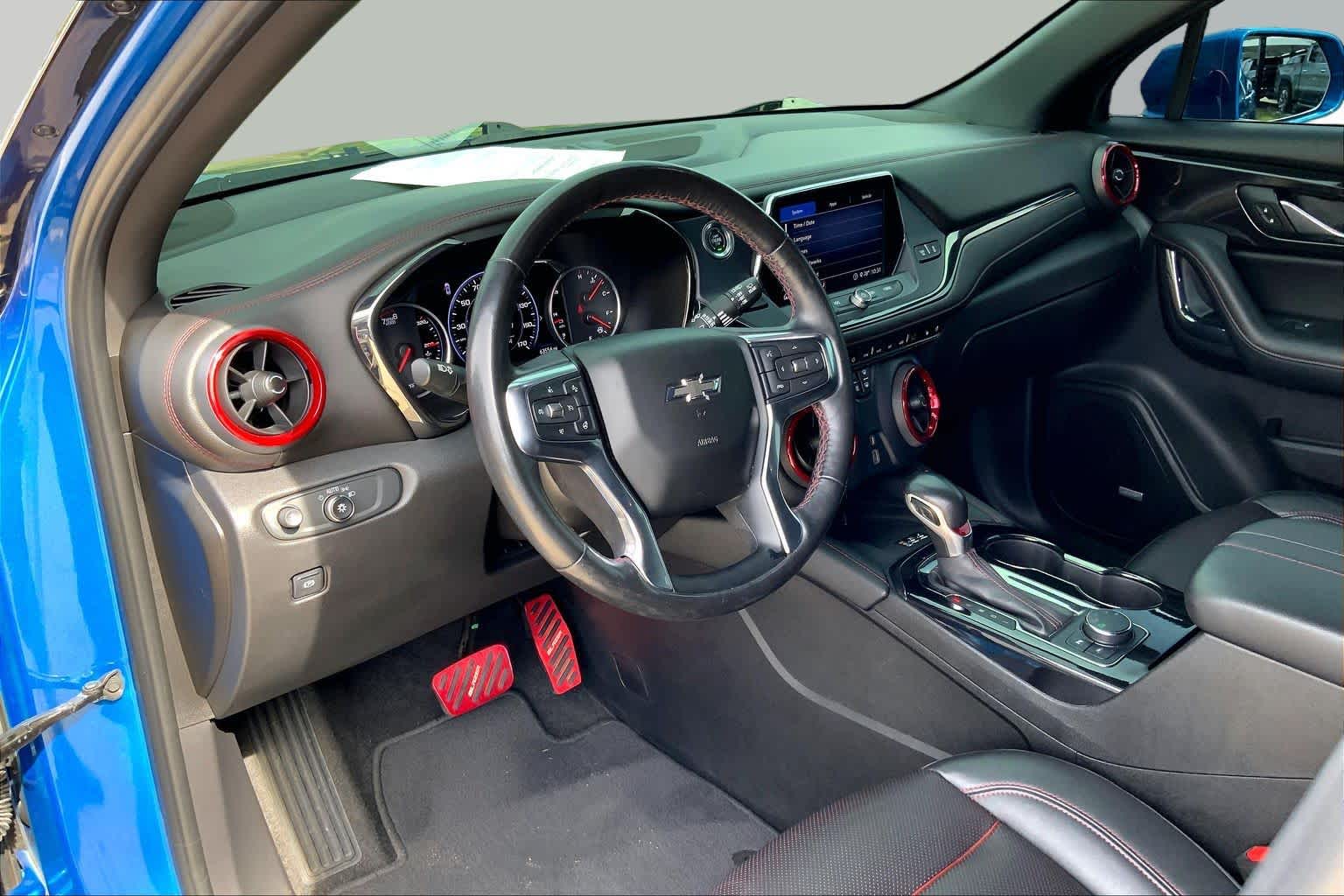 Used 2020 BRIGHT BLUE METALLIC Chevrolet RS image 17