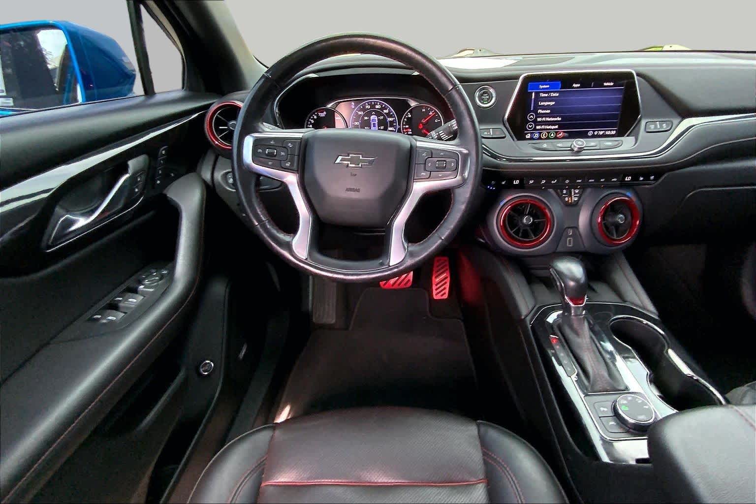 Used 2020 BRIGHT BLUE METALLIC Chevrolet RS image 6