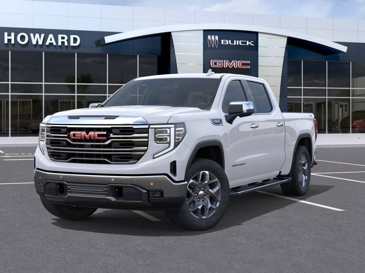 New 2026 Summit White GMC SLT image 6