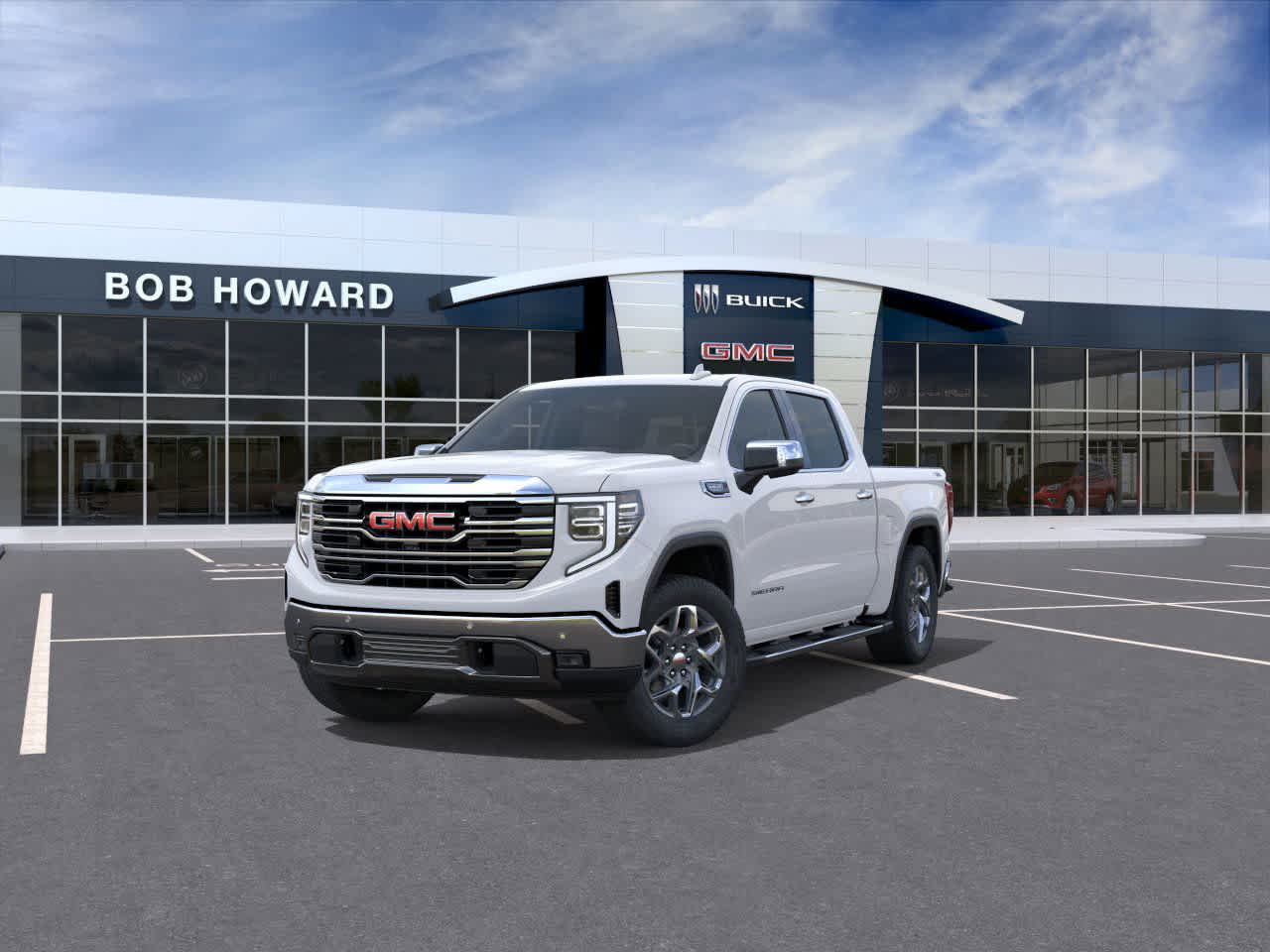 New 2026 Summit White GMC SLT image 8