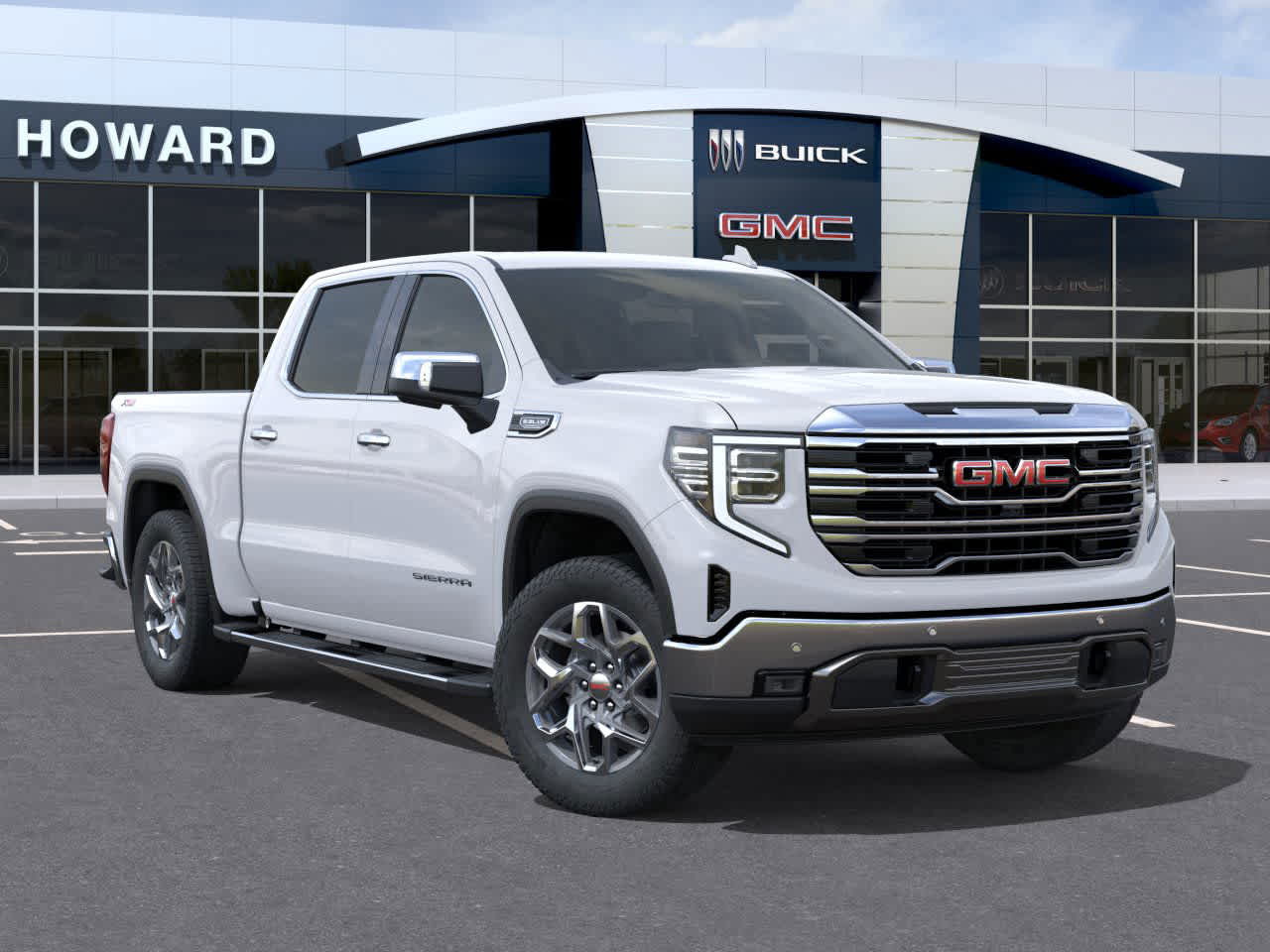 New 2026 Summit White GMC SLT image 7