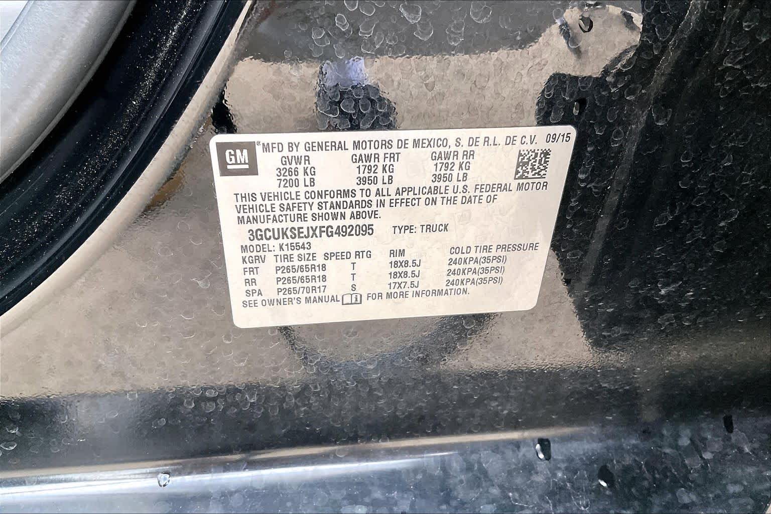 Used 2015 BLACK Chevrolet LTZ image 33