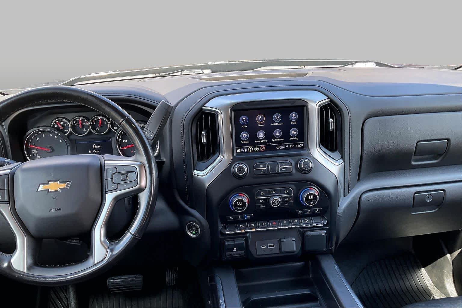 Used 2021 SATIN STEEL METALLIC Chevrolet LTZ image 8