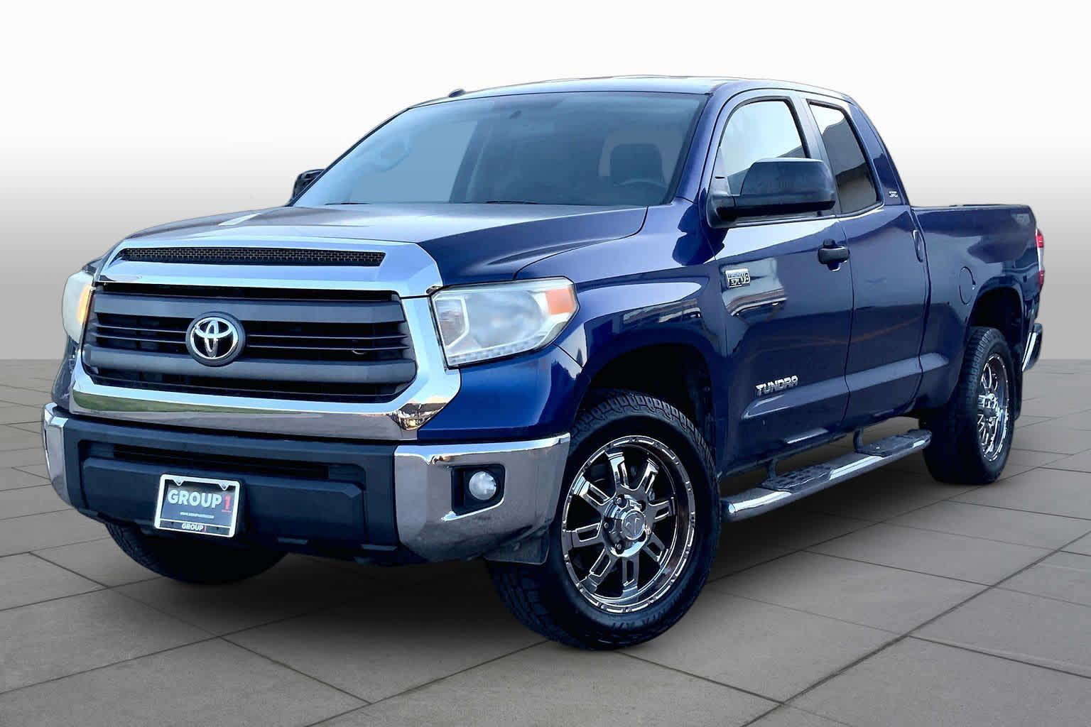 Blue Ribbon Metallic 2015 Toyota Tundra Pickup Truck Four-Wheel Drive Automatic