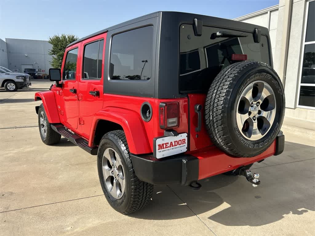 2017 Jeep Wrangler Unlimited Sahara 4