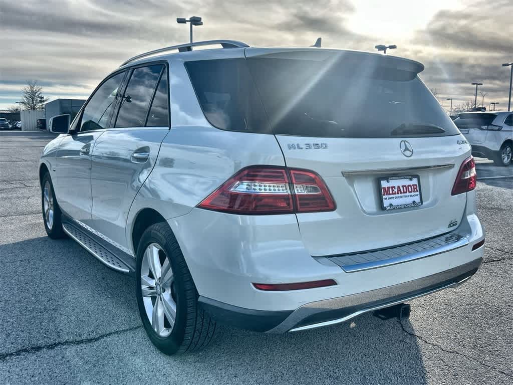 2012 Mercedes-Benz M-Class ML 350 4