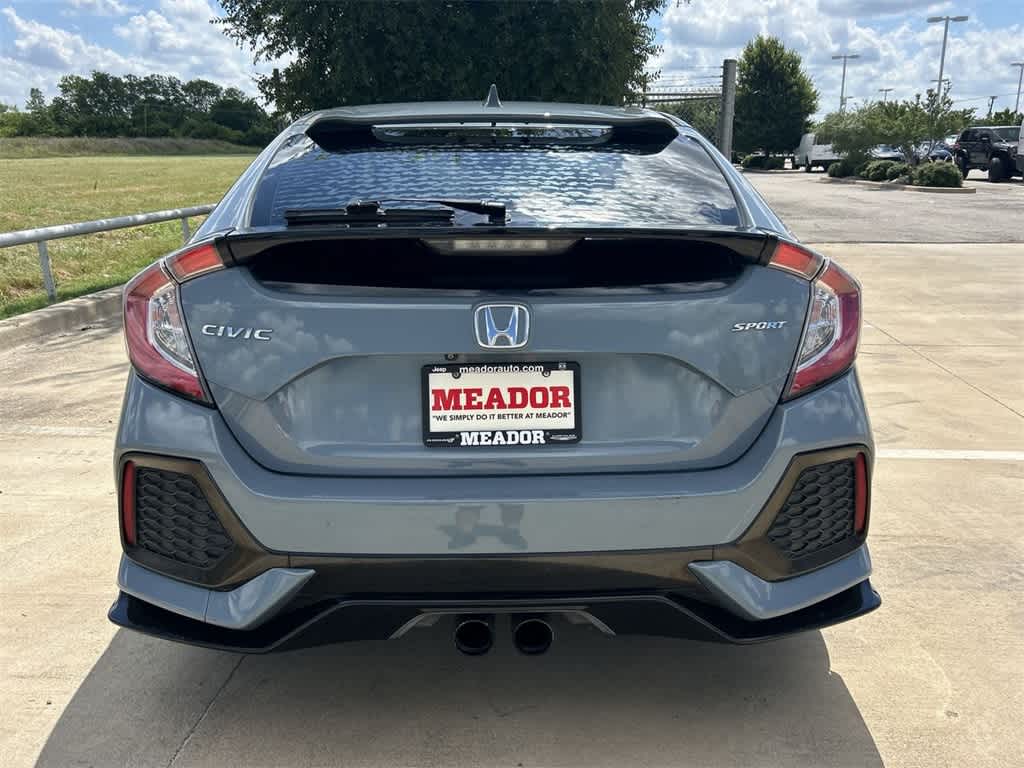 2018 Honda Civic Hatchback Sport 5