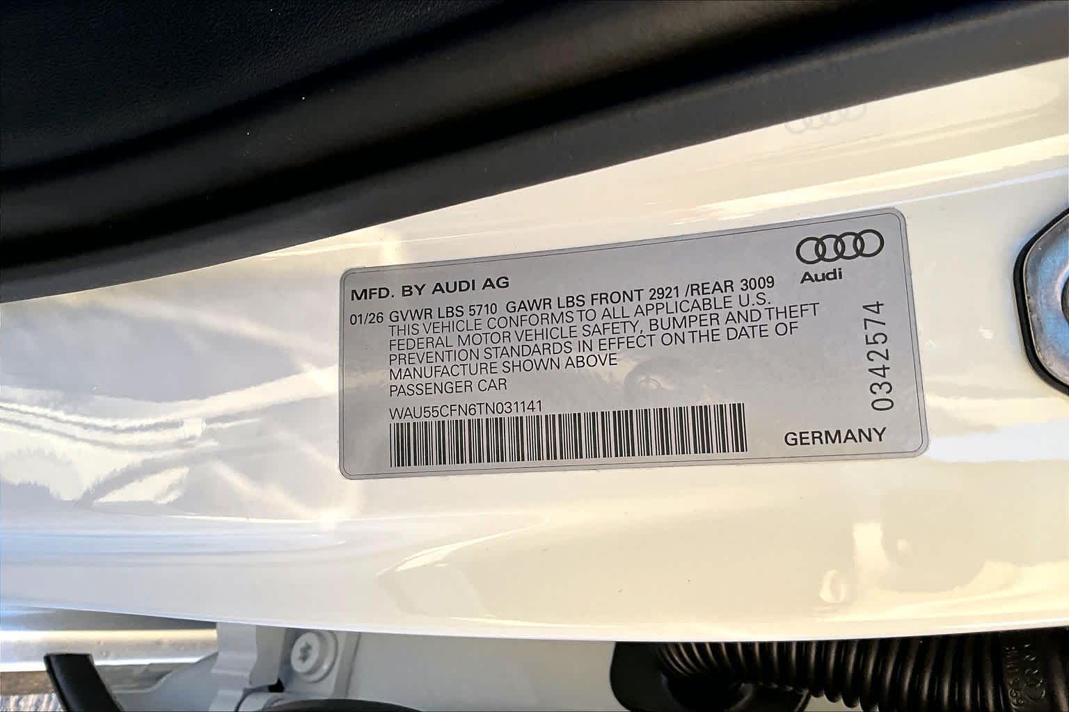 New 2026 Glacier White m Audi Premium Plus image 17