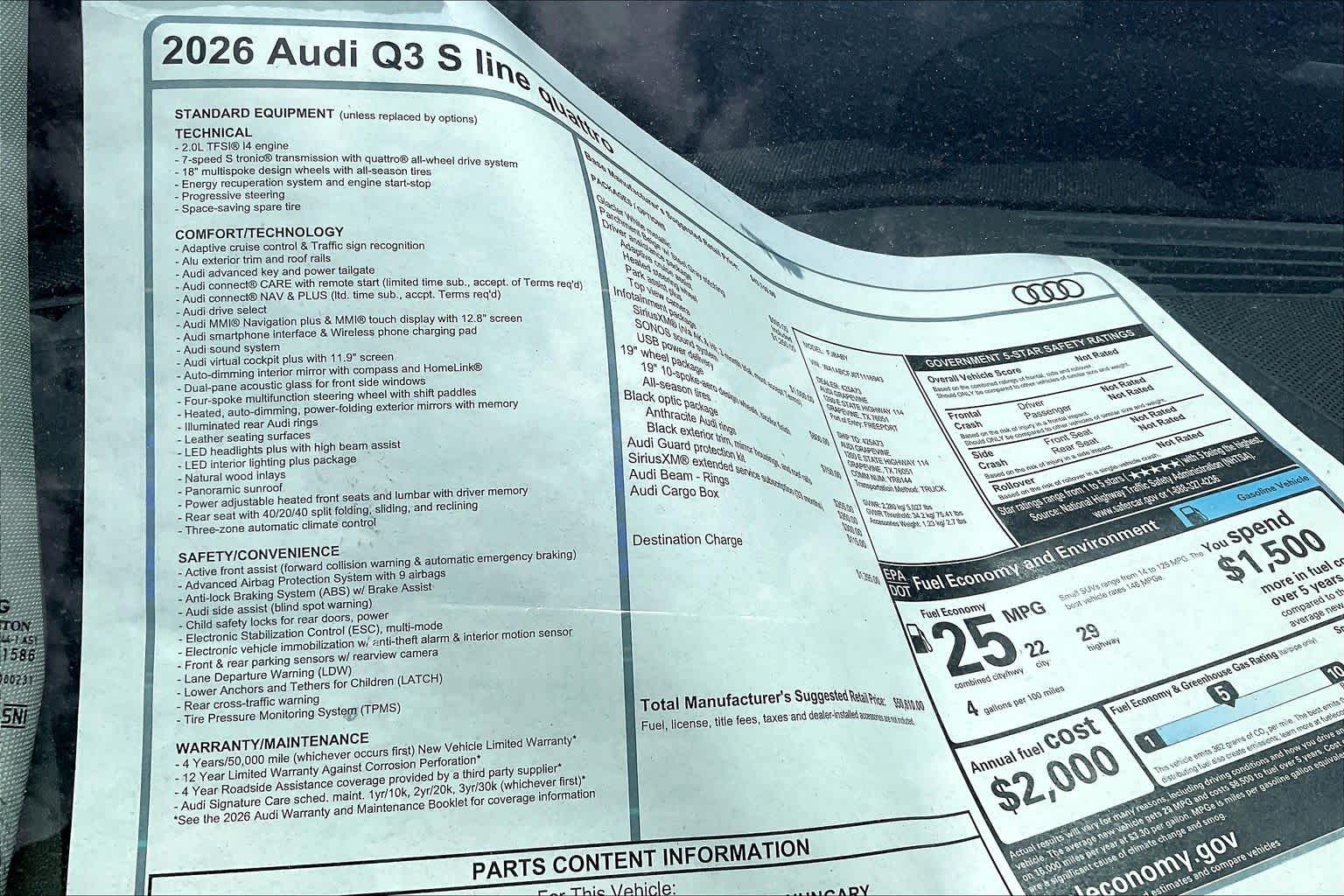 New 2026 Glacier White m Audi S line image 19