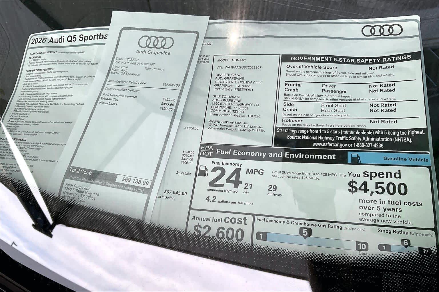 New 2026 Mythos Black me Audi Prestige image 19
