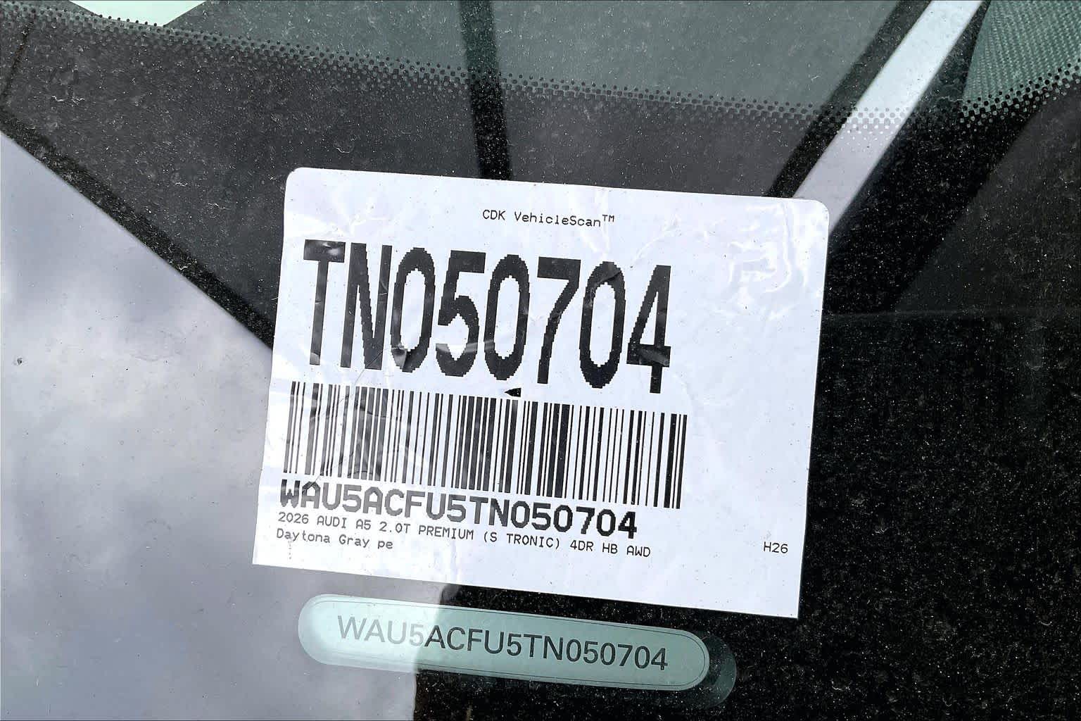 New 2026 Daytona Gray pe Audi Premium Plus image 20